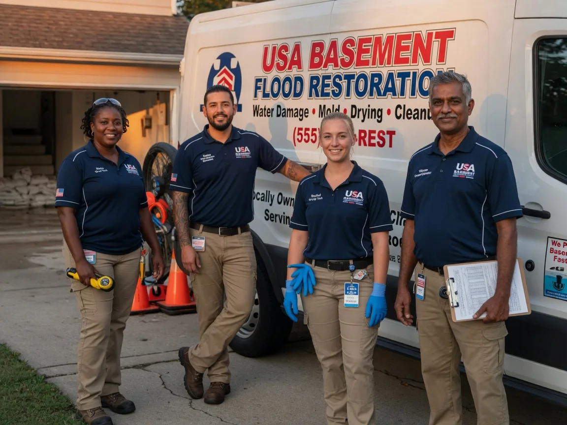 Basement Flood Cleanup company in Bude, MS